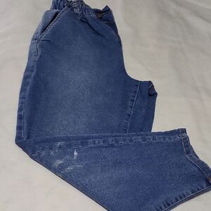 Women's No Boundaries Blue Relaxed Fit Jeans #4107